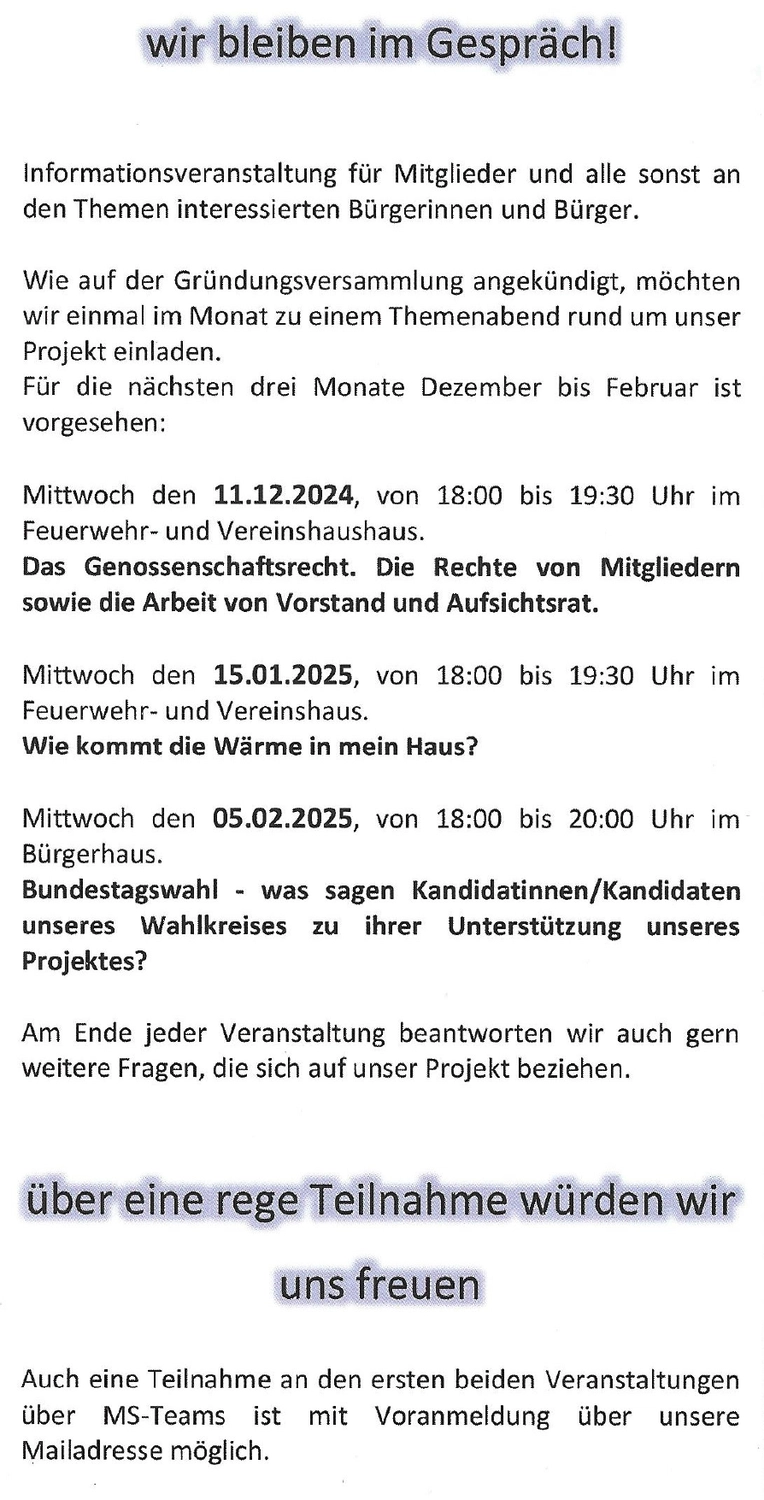 BürgerEnergie Dehrn von BürgerEnergieDehrn